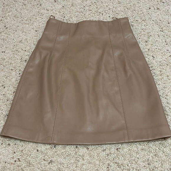 Zara Dresses & Skirts - Zara leather skirt